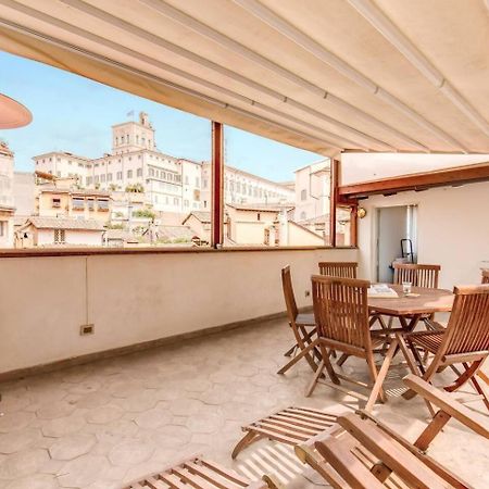 Apartament Attic With Terrace By Trevi Fountain Rzym Zewnętrze zdjęcie